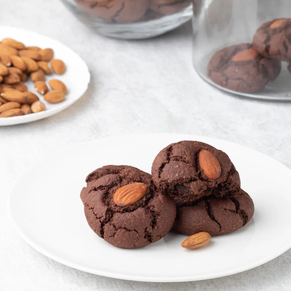 Վեգան թխվածքաբլիթ, շոկոլադ և նարինջ